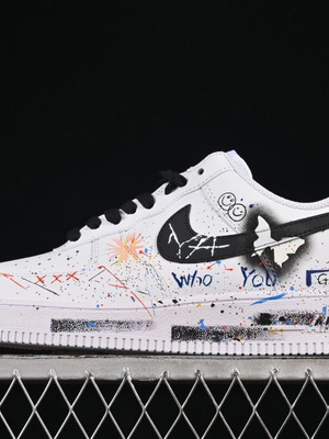 Nike Air Force 1 Butterfly Graffiti new hand-painted sneakers