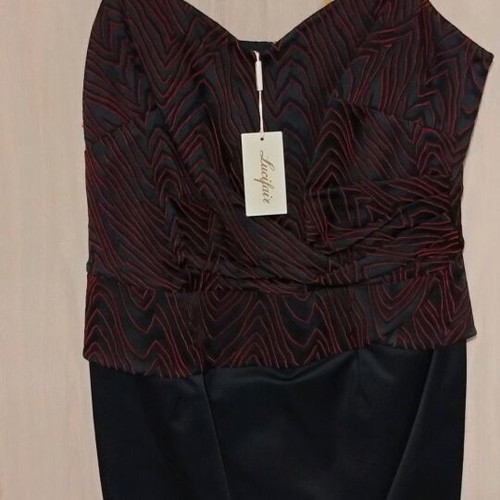 Lucifair dress and jacket set new, black and red