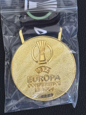 Συλλεκτικό μετάλλιο Conference League 2024, αντίγραφο Ολυμπιακός-Φιορεντίνα