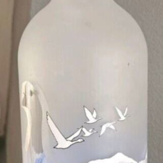 Grey Goose 1.5lt empty bottle like new for decoration