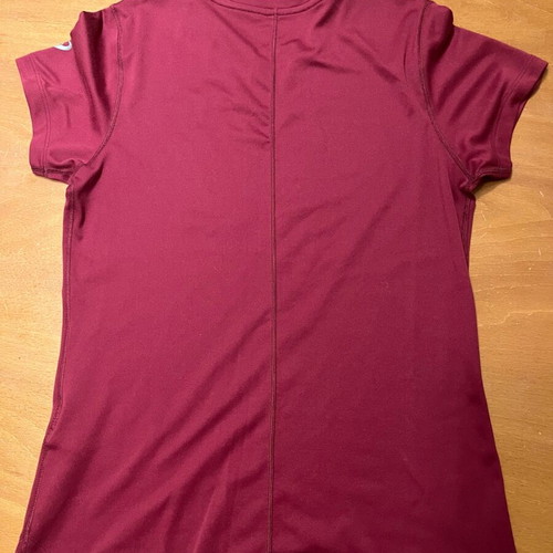 Asics sports shirt new, red, size XS