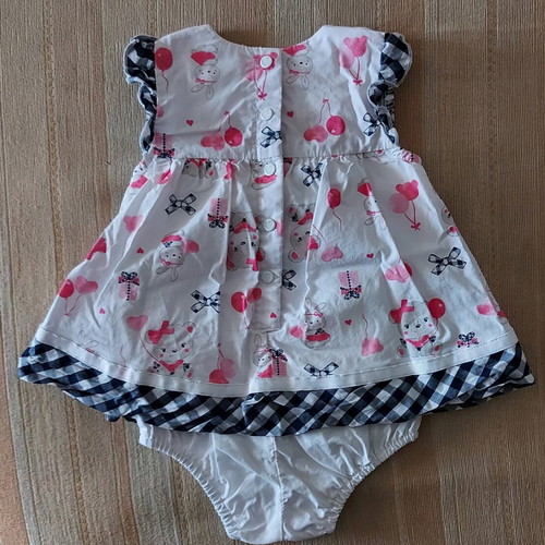 Prenatal dress-romper 3-6 months like new, size 62cm