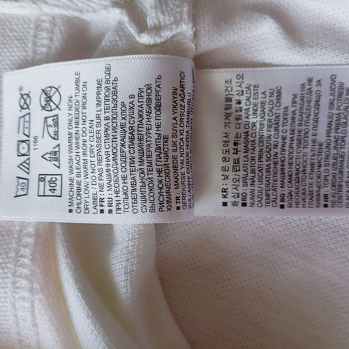 Gap Kids Polo Shirt classic white size 116 cm like new