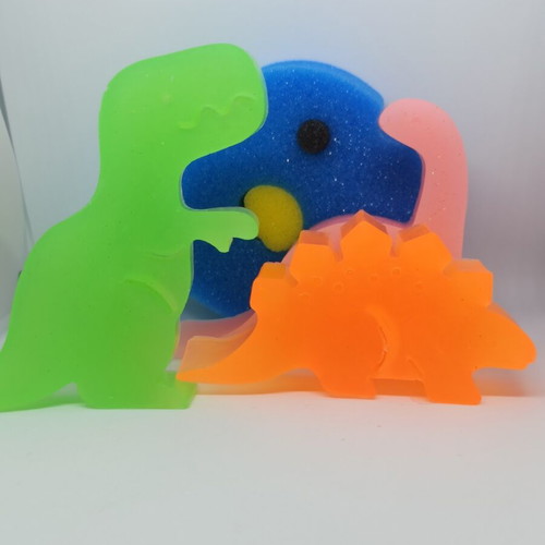 Children's gift set soap and bath sponge made to order