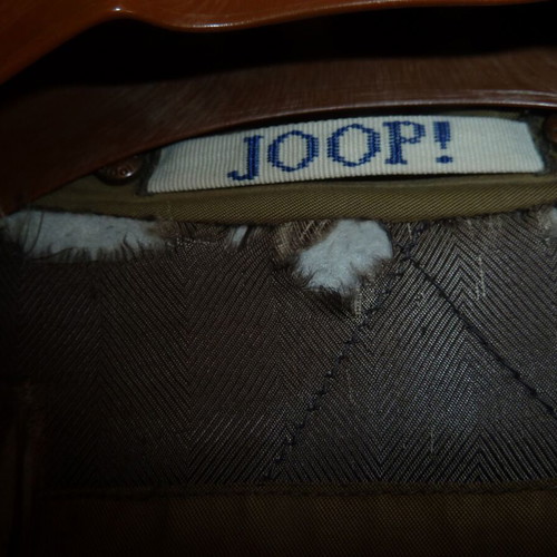 Joop! trench coat with wool lining, XXL, olive green, with minor wear