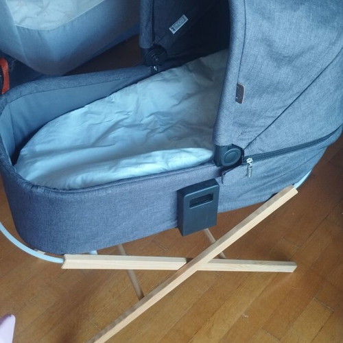 Mothercare bassinet with stand and handmade covers like new