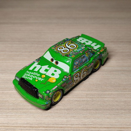 Mattel Disney Pixar Cars Chick Hicks γνήσιο μεταλλικό αυτοκινητάκι μεταχειρισμένο