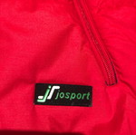 Μπουφάν Josport κόκκινο σαν καινούργιο με αφαιρούμενα μανίκια και καπέλο Subalpino