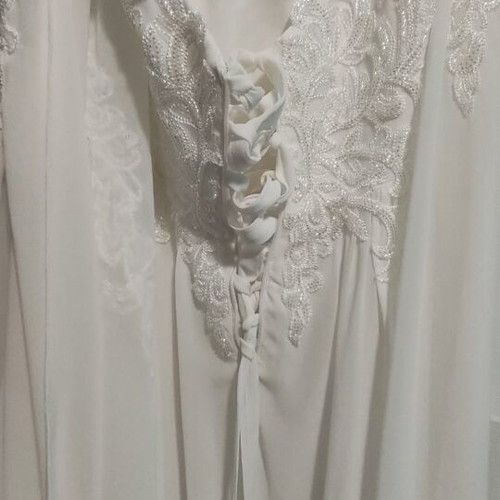 Rich Girl Boudoir wedding dress, size XL, white