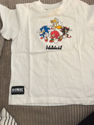 Zara Sonic T-shirt for Boys 6-7 Years Used