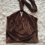 brown blouse