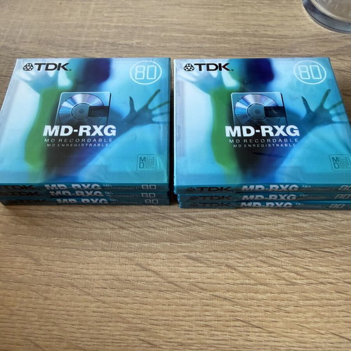 Minidisc lot like new with players and discs