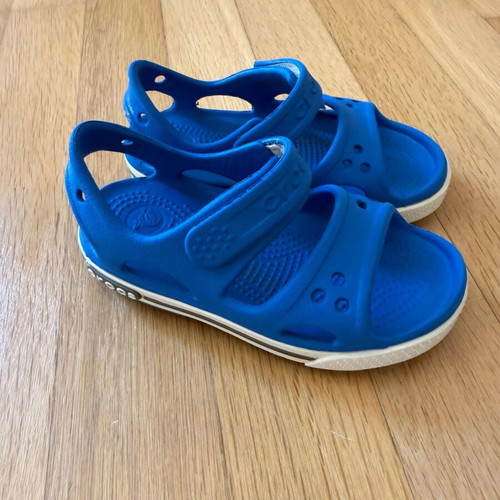 Crocs Kids Sandals Like New Blue Sizes 23-24