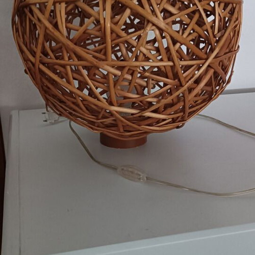 Handmade lamp like new, can be pendant