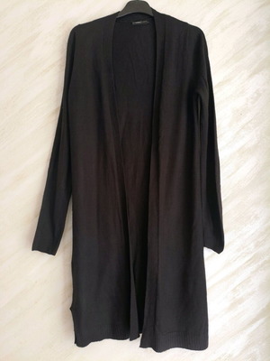 Long women's cardigan LC Waikiki Basic Line black like new, Small/medium