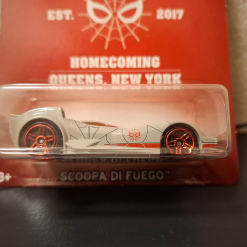 Νέο Hot Wheels Scoopa Di Fuego Spiderman Homecoming 2016