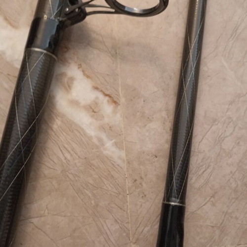 Linea Effe International De Lux Mar Azul 4503 three-piece fishing rod like new with case
