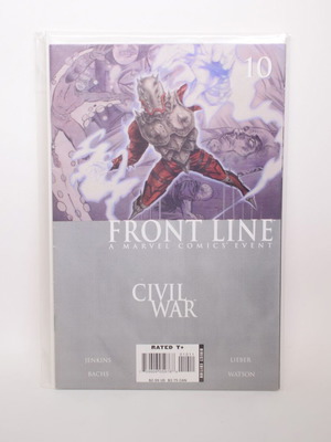 Civil War Front Line #10 Marvel Comics 2007 used