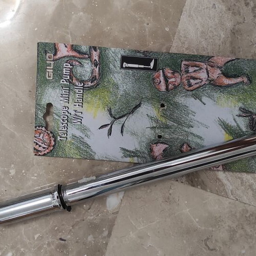 Giyo Telescope Mini Pump with T-Handle new for bicycle