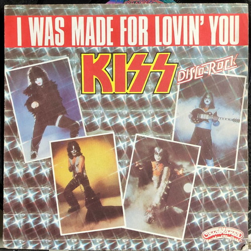 Kiss I Was Made For Lovin' You Vinyl Single like new, Rock