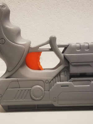 Modded Blaze Storm Hot Fire Blaster used
