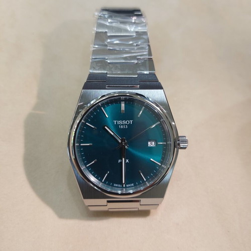 Tissot PRX Quartz 40mm men's watch new with green dial