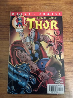 The mighty Thor issue 37 used 2001 Jurgens/Starlin