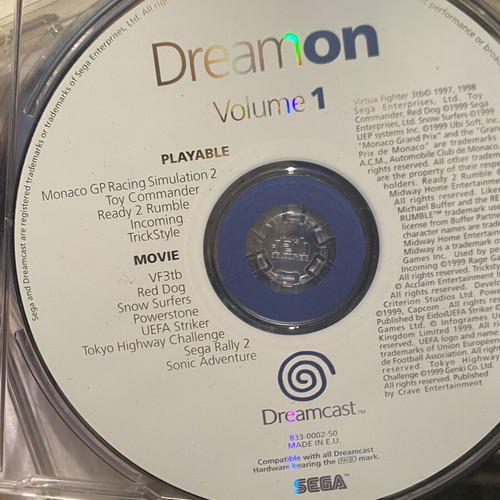 Dream key versions 1, 1.5 and 2 for Dreamcast