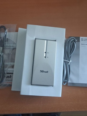 Trust USB External Modem 56K new