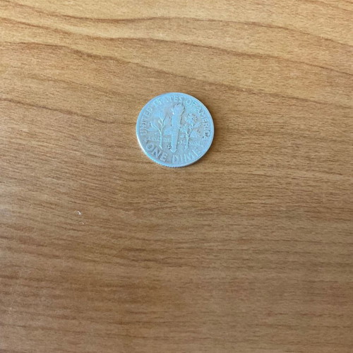 Silver dime used from 1959 and 1897
