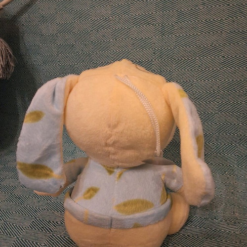 Plush dog like new with suction cup, height 17cm