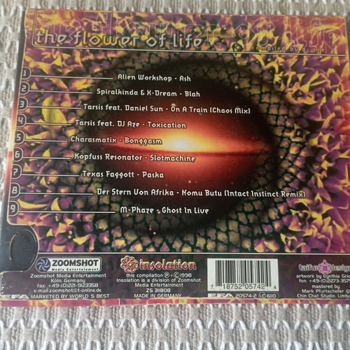 The Flower Of Life CD like new, electronic music