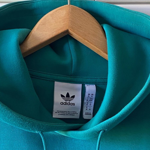 Adidas Originals Hoodie green/turquoise size M like new