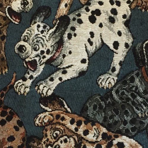 Decorative throw, with small Dalmatian puppies 160*140