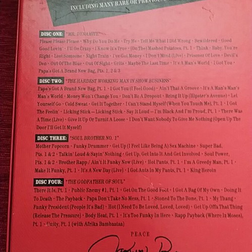 James Brown 6 CD box set like new, R&B / Soul