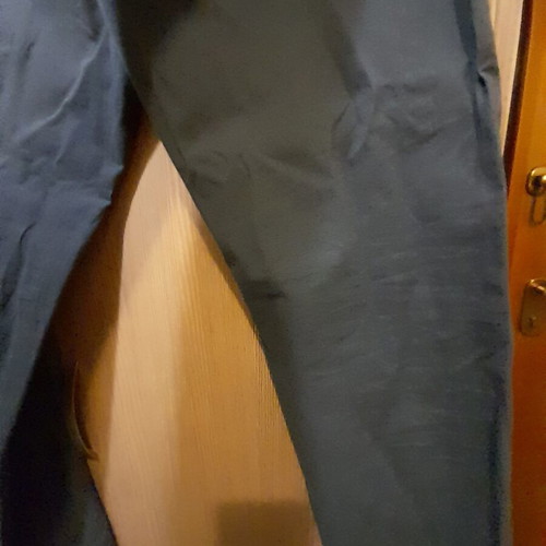 Battery men's cotton pants size 36, navy blue