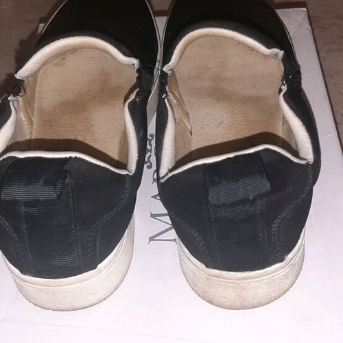 H&M women's shoes used, size 39, black and white