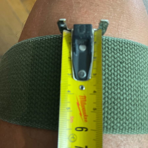 British Army Green Belt used with buckle