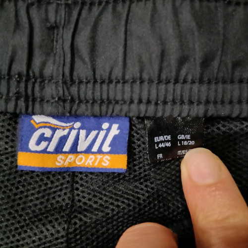 Women's shorts like new, black and pink
