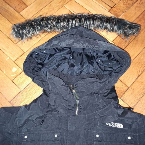 The North Face women's winter ski jacket used, size M, black