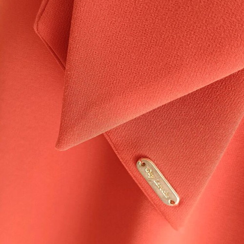 Guy Laroche dress used, brick red, size 38