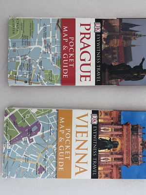 Pocket Travel Guides Prague and Vienna used, English