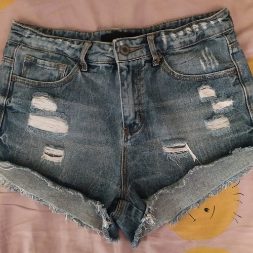 Jeans shorts TALLY WEIJL like new, size 36, blue