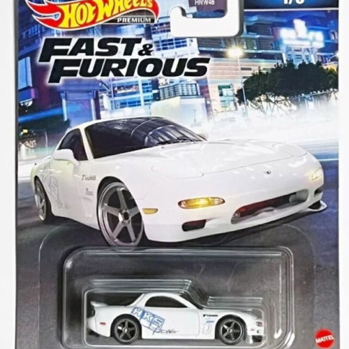 Hot Wheels Premium Fast and Furious Mazda RX7 new