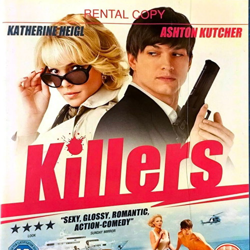 Killers Blu-Ray used, action comedy with Katherine Heigl and Ashton Kutcher
