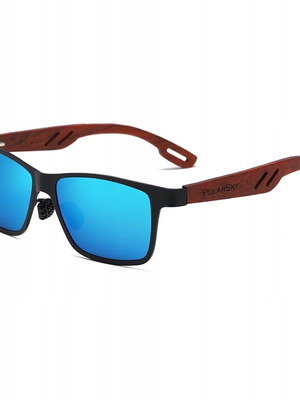 PolarSky Polarized Sunglasses new, blue and brown