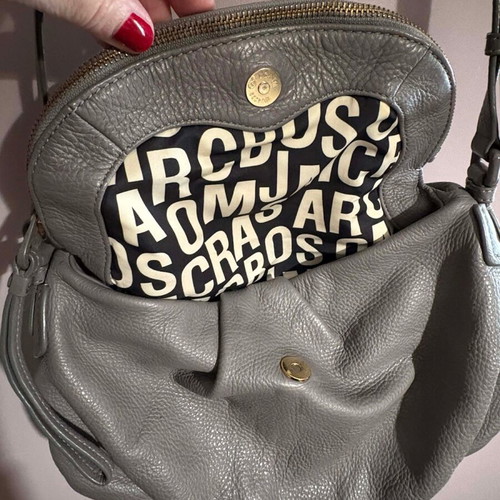 Marc Jacobs Too Hot To Handle Shoulder Bag grey like new