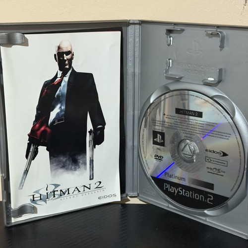 Hitman 2 Silent Assassin PS2 game, good condition