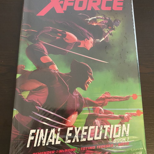 Marvel Uncanny X-Force Final Execution Book 1 hardcover sealed