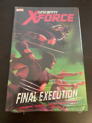 Marvel Uncanny X-Force Final Execution Book 1 hardcover sealed